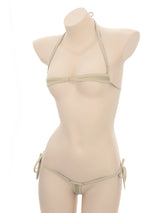 Sexy Micro Mini Bandage Bra Bikini Set