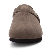 Soft Cork Crestar Genuine Suede Clogs for Women