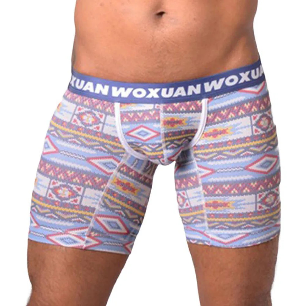 Men's Long Leg Boxer Briefs Designed for Comfort