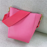 Single Shoulder Bucket Leather Bug