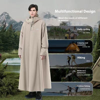 Raincoat Electric Car Thickened Long Section Whole Body