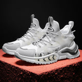 Fashion Sneakers High Top Sport Running Athletic Tennis Walking Sneakers for Men