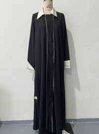 Women's Retro Biker's Mid-length Coat