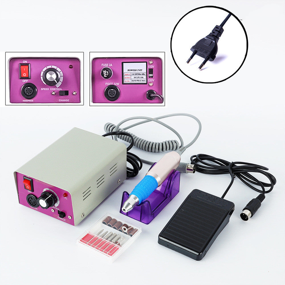 Light Nail Polish Machine Nail Tool Set