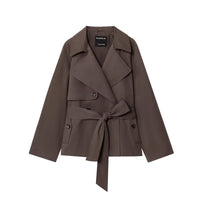 Women's Loose Short Trench Coat