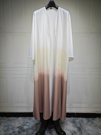 Muslim Clothing Coat Tie-dyed Cloak