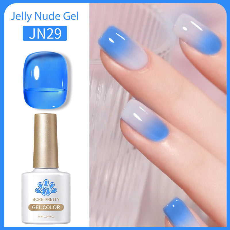 Nail Polish Transparent Color UV Polish Jelly Phototherapy Plastic