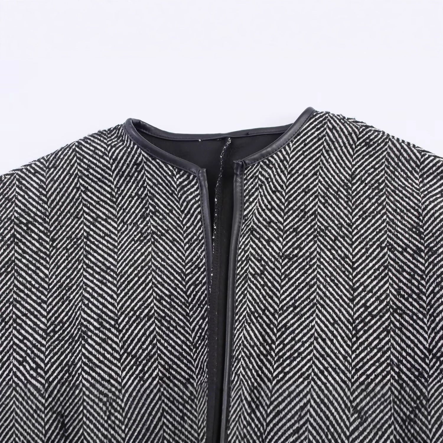 British Style Fashionable Temperament Lace Waist Design Mid-length Coat