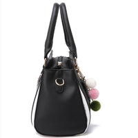 Zipper Square Shoulder Women Handbag