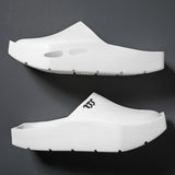 Niche Toe Cap Slipper Men's Casual Platform