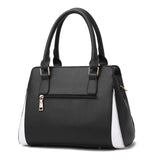 Zipper Square Shoulder Women Handbag