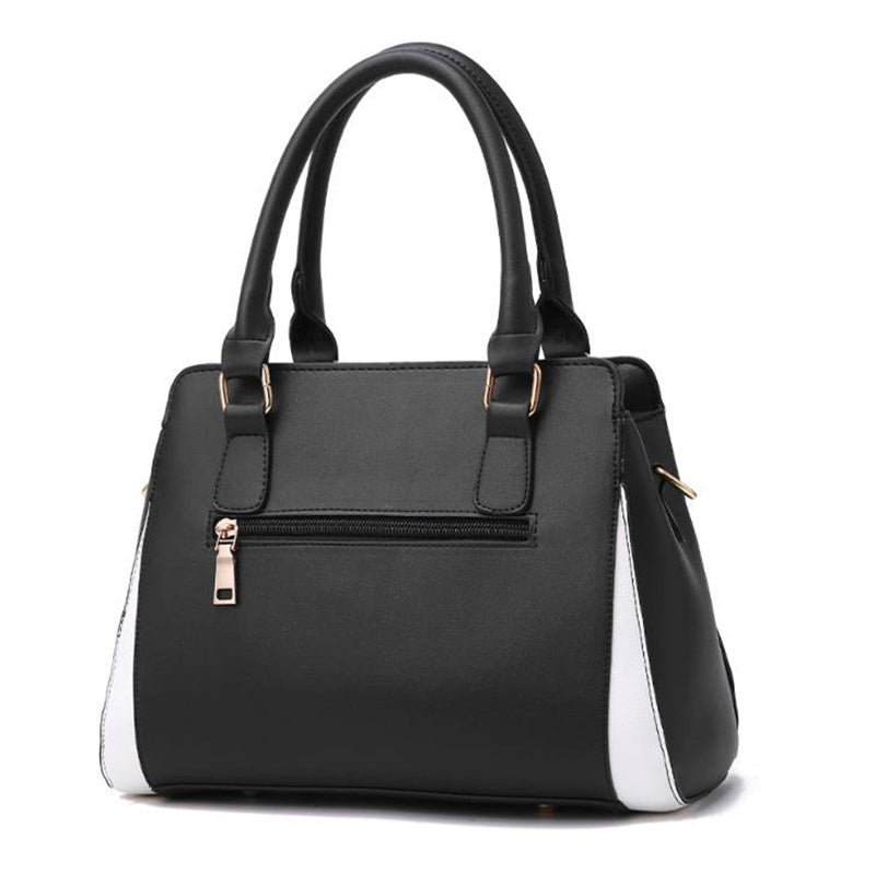 Zipper Square Shoulder Women Handbag