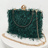 Women Tassel Square Handbags