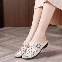 Toe Cap Semi Slipper Women's Summer Outerwear