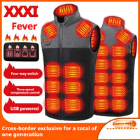 Self-Heating 21 Zone V-Neck Heated Vest