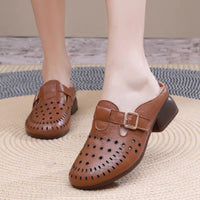 Toe Cap Semi Slipper Women's Summer Outerwear