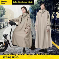 Raincoat Electric Car Thickened Long Section Whole Body