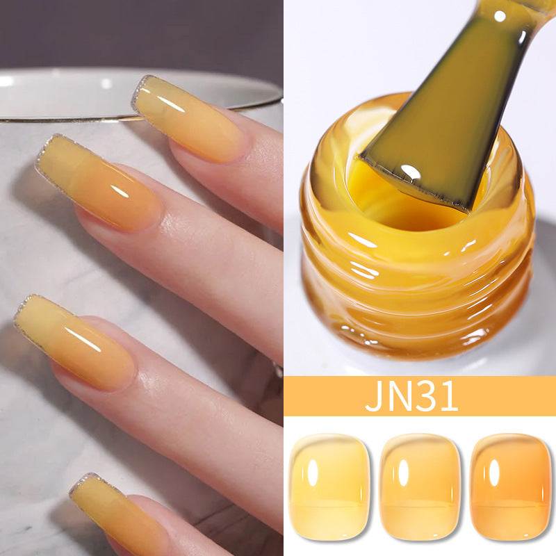 Nail Polish Transparent Color UV Polish Jelly Phototherapy Plastic