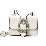 Fashion Diamond Lock Elegant Shoulder Bags