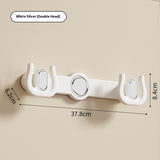 Bathroom Slipper Rack Storage Rack Wall-mounted Punch-free Thickened