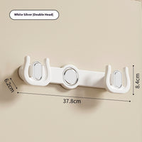 Bathroom Slipper Rack Storage Rack Wall-mounted Punch-free Thickened