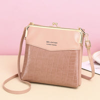 Alligator Pattern Crossbody Lock Phone Bag