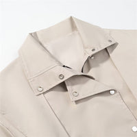 Women's Stand Collar Belted Trench Coat