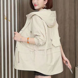 Women's Loose Hooded New Coat