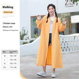 Raincoat Female Electric Battery Motorcycle Outerwear Single