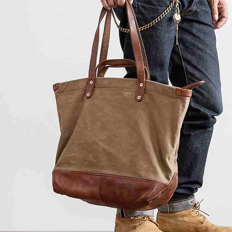 Men's Large Capacity Tote Bag