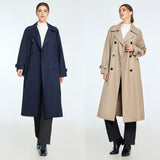 Trench Autumn And Winter Women's Mid-length High-grade Sense Petite Coats