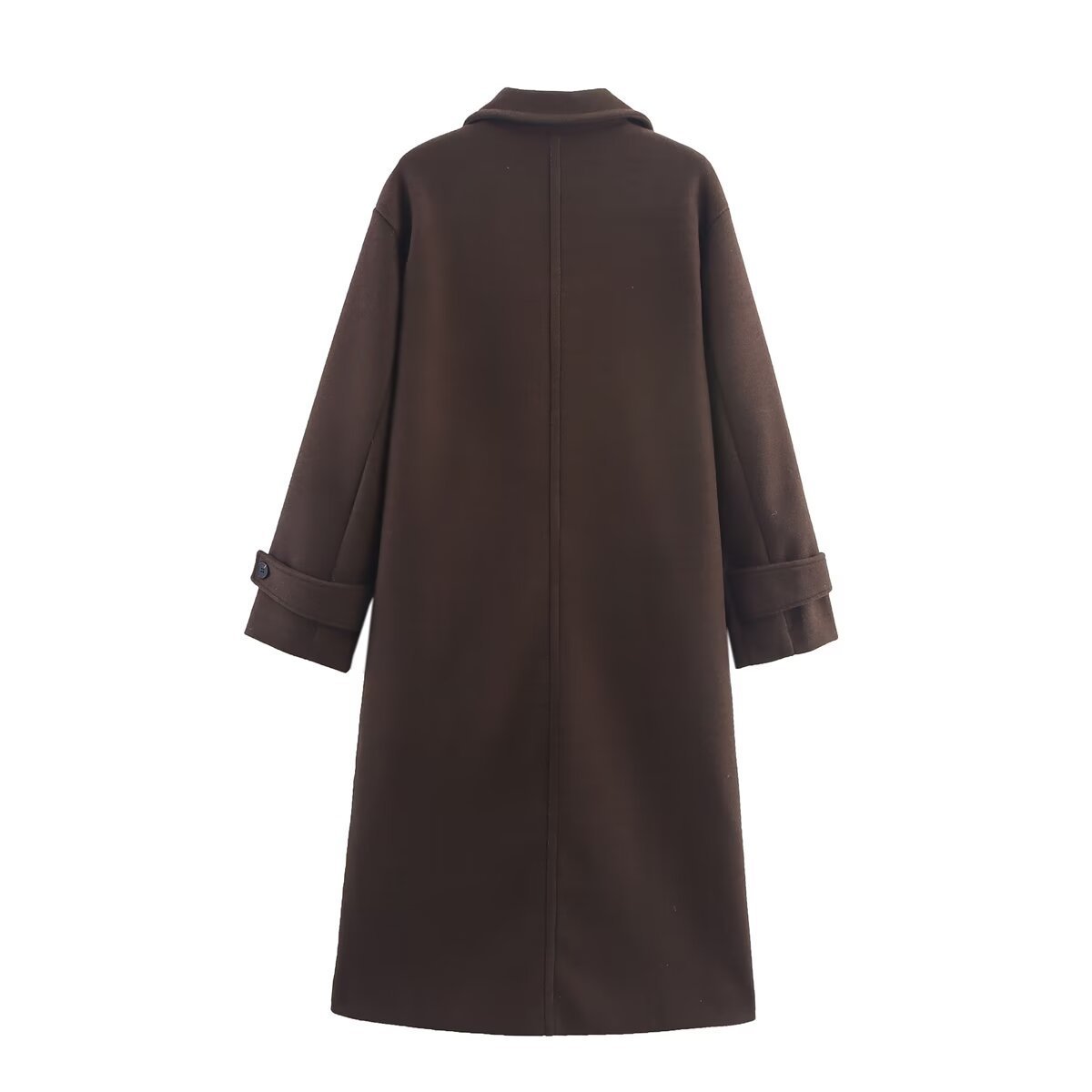 Women's Woolen Wide Version Long-cut Coat