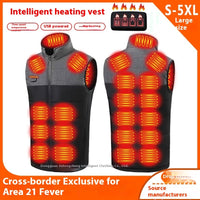 Self-Heating 21 Zone V-Neck Heated Vest