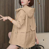 Women's Loose Hooded New Coat