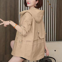 Women's Loose Hooded New Coat