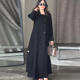 Women's Retro Biker's Mid-length Coat