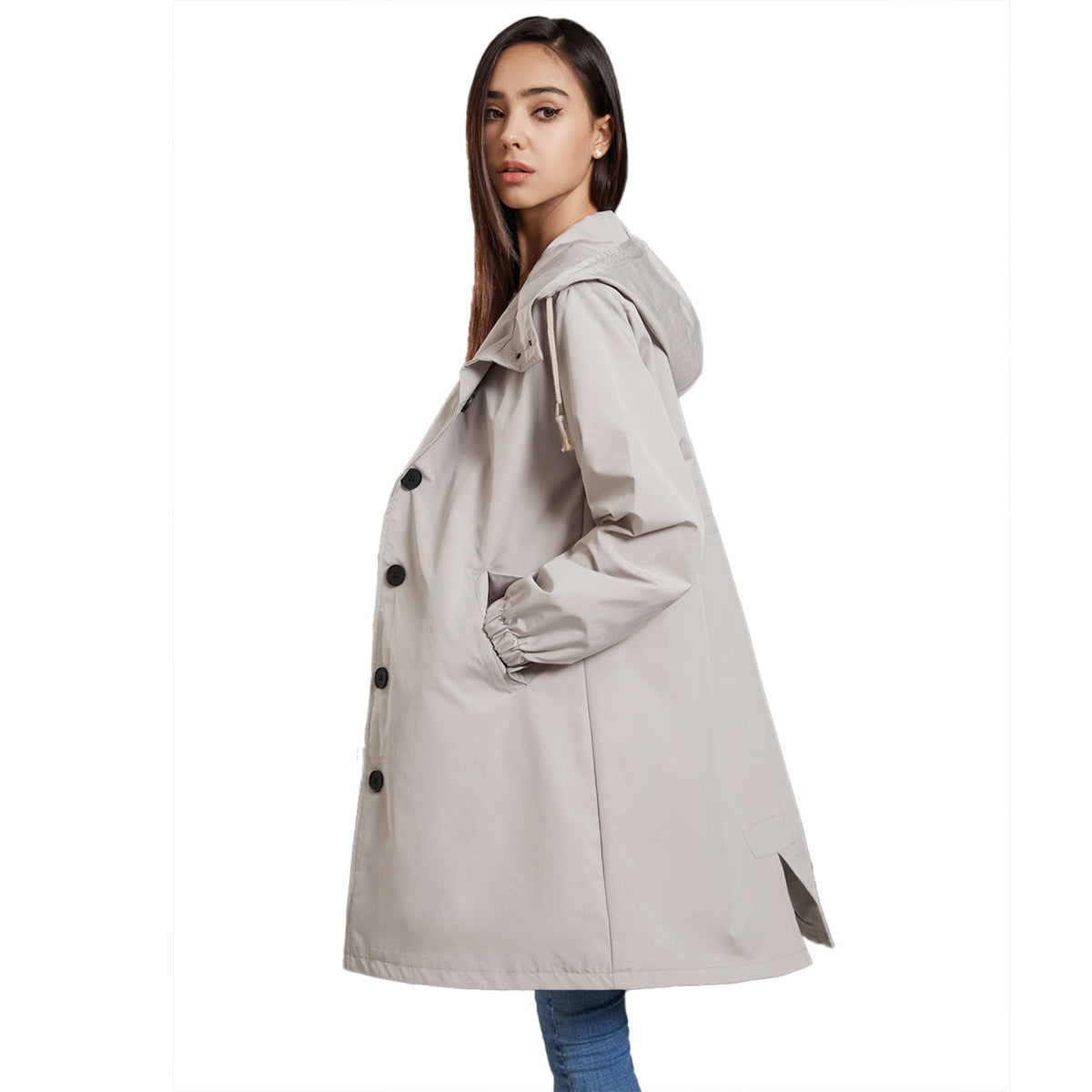 Waterproof Anorak Women's Casual Long Coat