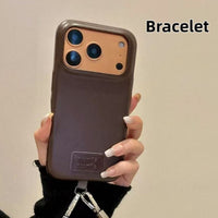 Pure Bottom Leather Pattern Phone Case