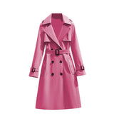 Mid-length Temperament Casual Trench Coat