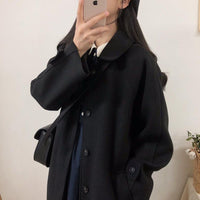 Loose Slimming Thickened Over-the-knee Women's Coat