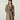 Autumn And Winter Classic Retro Mid-length Coat Brown Suit Jacket