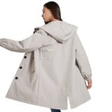 Waterproof Anorak Women's Casual Long Coat
