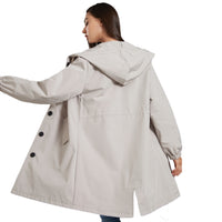 Waterproof Anorak Women's Casual Long Coat