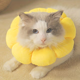 Cute Sunflower Neck Cone Recovery Collar