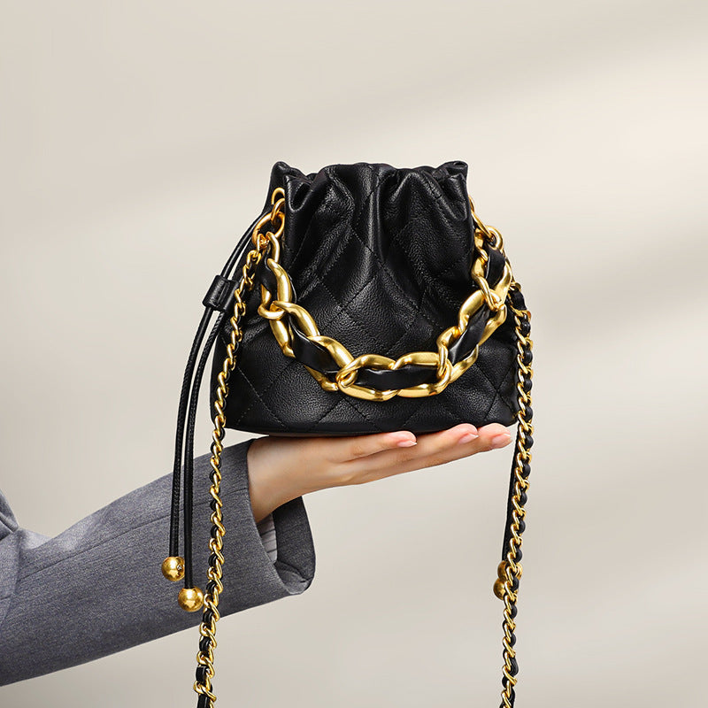 Mini Portable Fashion Crossbody Bucket Bag