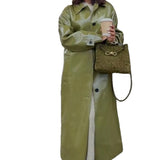 Retro Coat Lapel Loose Jacket Long