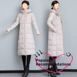 Western Style Plus Size Cotton-padded Clothes Mother's Clothes Winter Clothing Mid-length Cotton-padded Clothes Acrylic Fiber