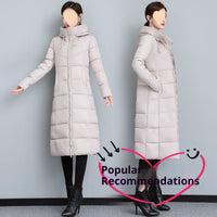 Western Style Plus Size Cotton-padded Clothes Mother's Clothes Winter Clothing Mid-length Cotton-padded Clothes Acrylic Fiber