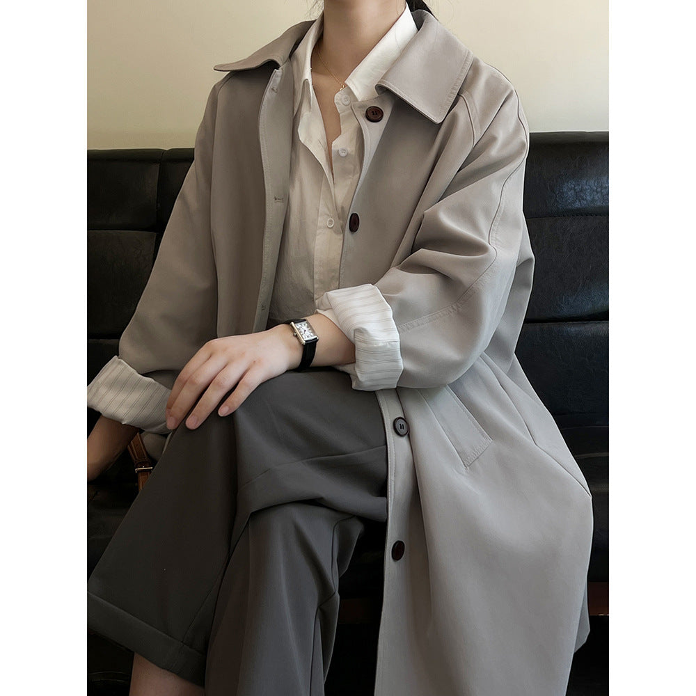 Korean Style Casual Trench Coat Women's Autumn New