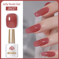 Nail Polish Transparent Color UV Polish Jelly Phototherapy Plastic